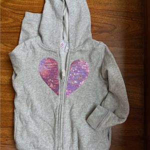 Carter’s Brand New Kids Sequin Fleece Hoodie