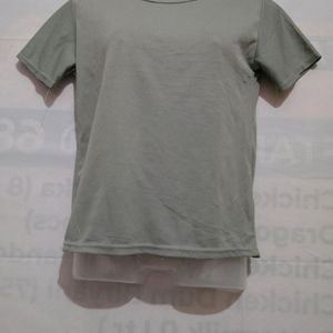 Grey Colour Tshirt (Women)