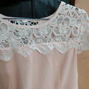 Peach Princess Top