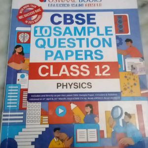 Oswaal CBSE Solved Papers Physics Class 12 Th