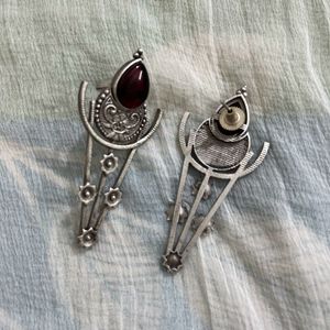 Oxidised Earrings