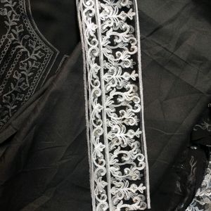 Fancy Pakistani Suit Black