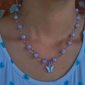 Glass Bead Necklace