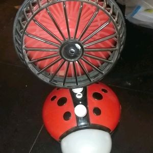 Mini Fan And Light