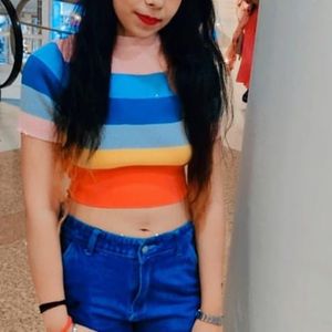 Rainbow Crop Top🌈