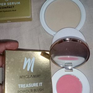 My Glamm Compact,blush