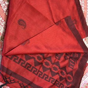 Kolkata Cotton Silk Saree With Contrast Blouse