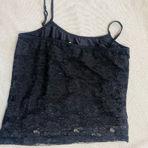 Black Bralet Crop Top