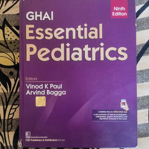 OP GHAI Pediatrics Text Book