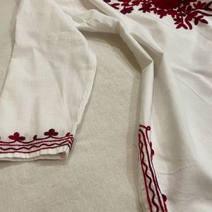 ❗️Mehroon Khadhai Kurta Top