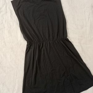 H&m Charcoal Black Jersey Dress