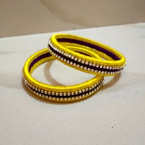 Thread Bangles Hand Made