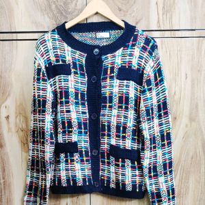 Multicolour Cardigan Size-42-44