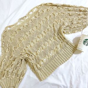 Pinterest Oversized Knitted Pullover Top