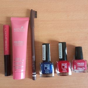 Combo Lakme, Biotique,Elle18,Facescanada n Swiss