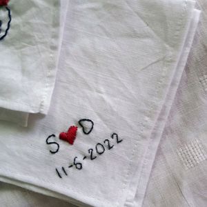 😍New Designs Embroidery Handkerchief