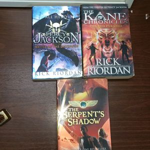 Percy Jackson Original Books Set Of 3