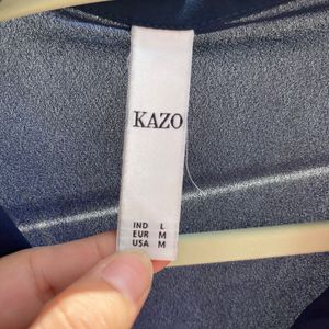 Kazo Top With Hand Work Detail On Collar