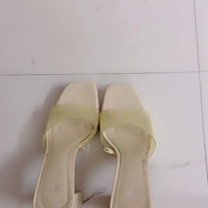 Zara White Heels