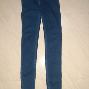 Dark Blue Denim Jeans