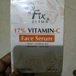 New Fixderma 17% VITAMIN C serum