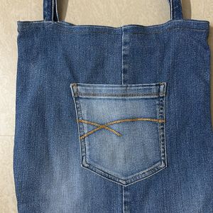 Forca Denim Tote Bag