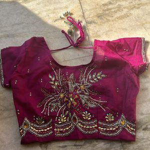 Ready To Wear Gorgeous Fuschia Saree