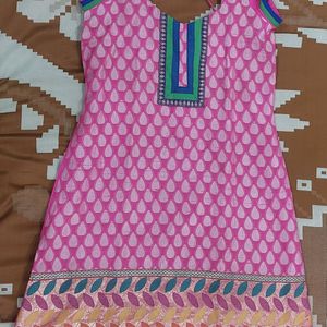 Kurta With Chudi Salvar