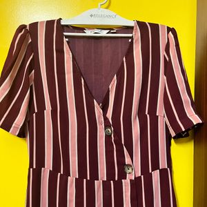 🤎🤎 Midi Lenth Striped Dress 🤎🤎