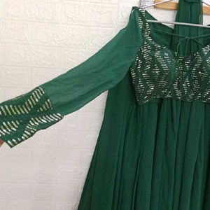 Green Lehengacholi