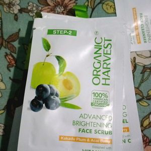 Organic Hervest advanced Brightening Facial Kit