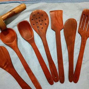 Non Stick Wooden New Cutlery For Sale