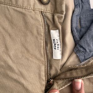 US Polo Beige Slim Fit Jeans/Chinos