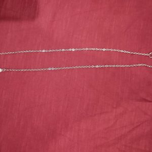 Gold & Silver Pearl Necklace