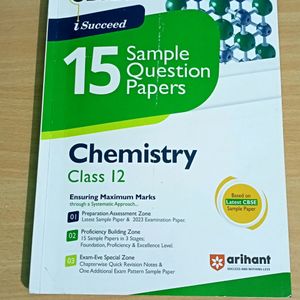 Chemistry Sample Paper Book For Class 12