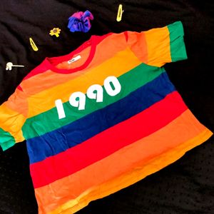 Colourful T-shirt 🌈