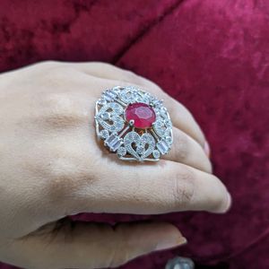 A.D Ruby Ring