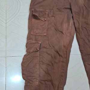 Brown Cargo Pants