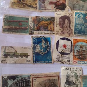 India Vintage Stamps