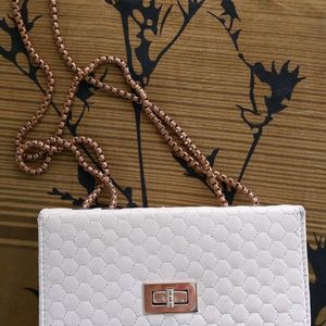 White Sling Bag