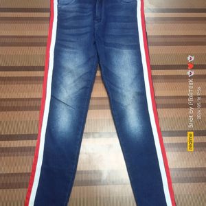 (H-76) 28 Size Slim Fit Denim Jeans