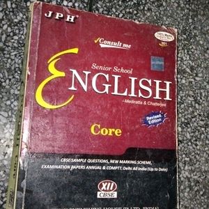 ENGLISH 12th STANDARD CBSE JPH REVISION BOOK 📚