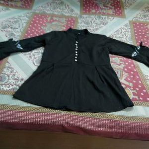 black tunic  office / college wear