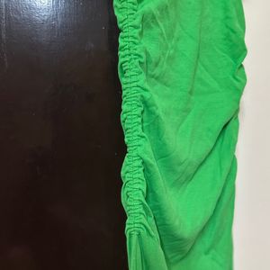 Green Bodycon Dress From Zara