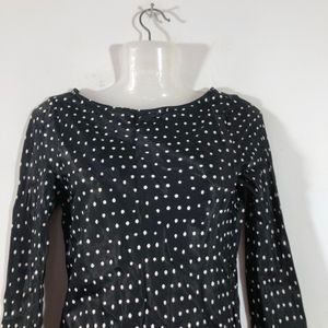 Black Printed Dress(Women’s)