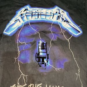 metallica oversized tshirt