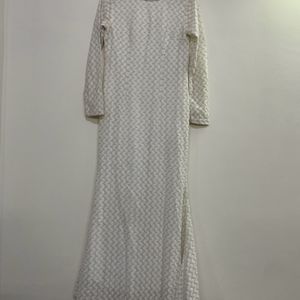 White Ethnic Gown