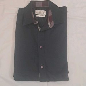 Cotton Black Shirt