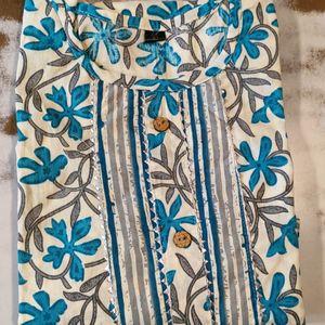 Cotton fabric kurta Daily and fancy use