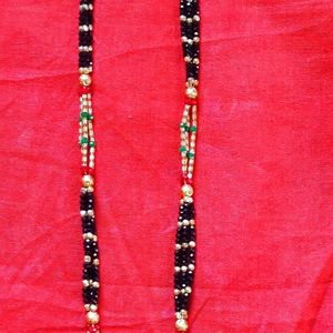 Beautiful Crystal Stone Long Mangalsutra